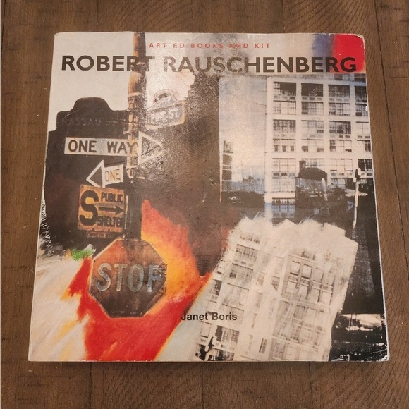 Other - ROBERT RAUSCHENBERG Art Ed Books and Paint Kit Janet Boris